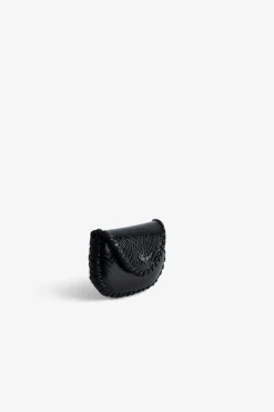 Zadig & Voltaire Sangles Et Accessoires^Pochette Secret Glossy Wild En Relief