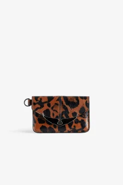 Zadig & Voltaire Portefeuilles Et Porte-Monnaie^Porte-Carte Leopard Borderline Pass
