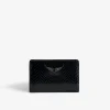 Zadig & Voltaire Portefeuilles Et Porte-Monnaie^Porte-Cartes En Relief Sauvage Brillant Zv Pass