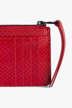 Zadig & Voltaire Portefeuilles Et Porte-Monnaie^Porte-Cartes En Relief Sauvage Brillant Zv Card