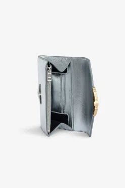 Zadig & Voltaire Portefeuilles Et Porte-Monnaie^Portefeuille Metallise Gaufre Borderline