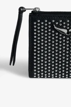 Zadig & Voltaire Portefeuilles Et Porte-Monnaie^Porte-Monnaie Suisse A Pois Zv Fold