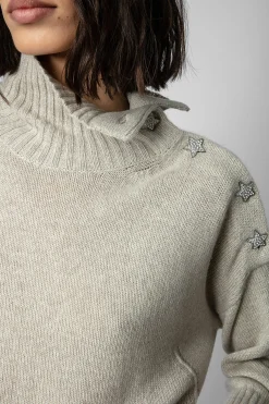 Zadig & Voltaire Pulls Et Gilets^Pull A Bijoux Alma