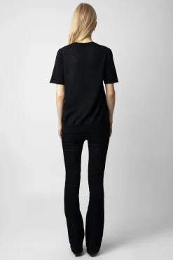 Zadig & Voltaire Pulls Et Gilets^Pull Cachemire Ida Etoiles Strass