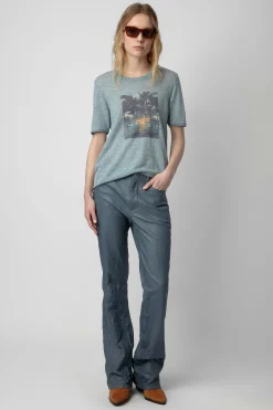 Zadig & Voltaire Pulls Et Gilets^Pull En Cachemire A Imprime Photo Ida