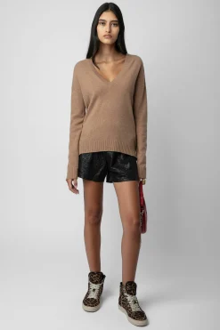 Zadig & Voltaire Pulls Et Gilets^Pull En Cachemire A Patch Vivi