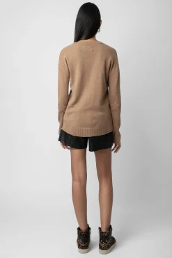 Zadig & Voltaire Pulls Et Gilets^Pull En Cachemire A Patch Vivi