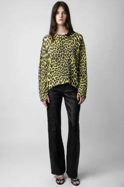 Zadig & Voltaire Pulls Et Gilets^Pull En Cachemire Leopard Markus