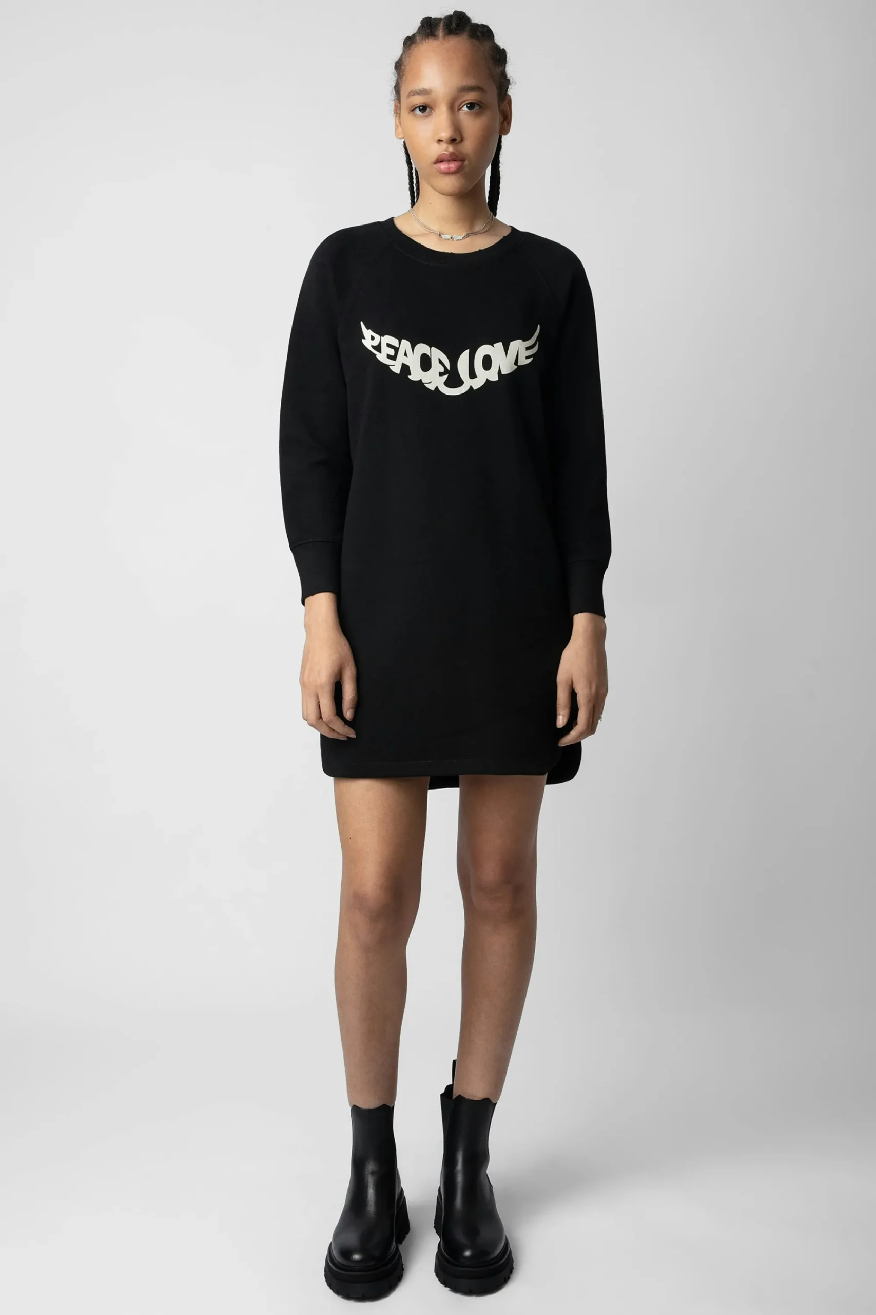 Zadig & Voltaire Robes Et Jupes^Robe Diaz Paix Et Amour