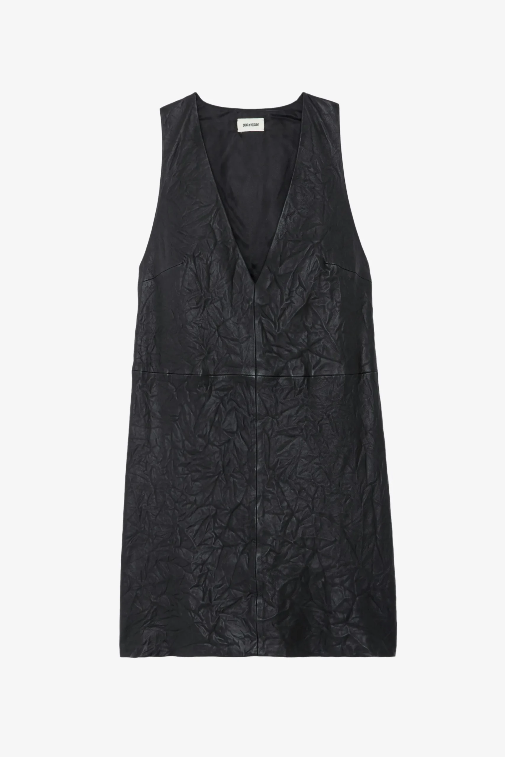 Zadig & Voltaire Robes Et Jupes^Robe En Cuir Froisse Rasha