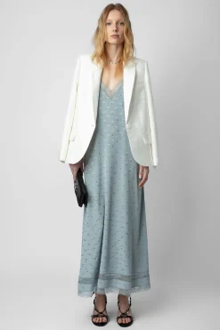 Zadig & Voltaire Robes Et Jupes^Robe En Jacquard De Soie Reman