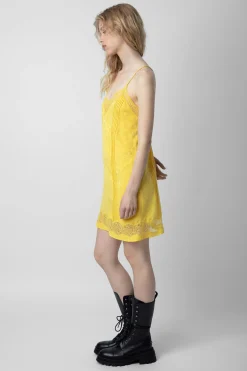 Zadig & Voltaire Robes Et Jupes^Robe En Jacquard De Soie Cristal