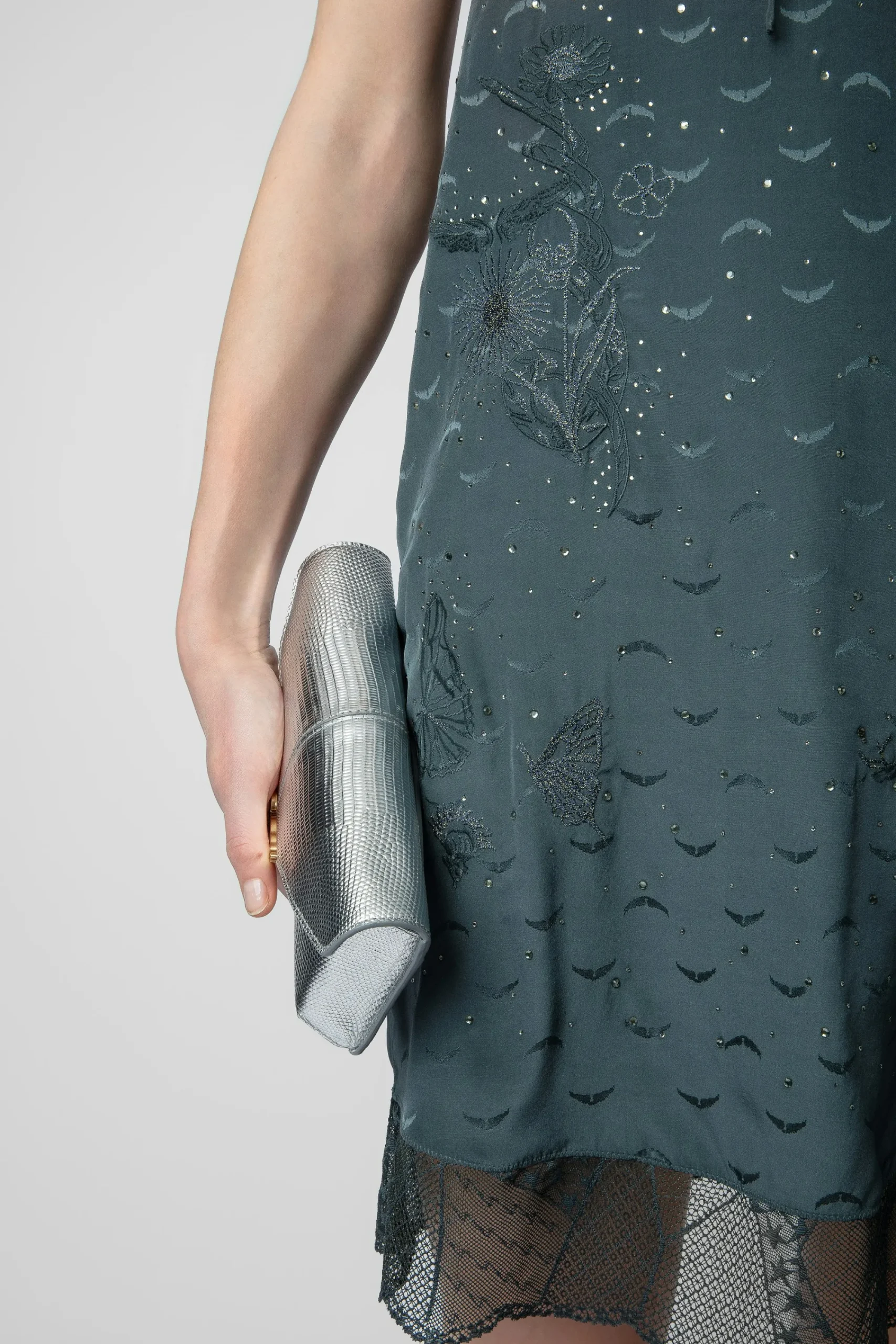 Zadig & Voltaire Robes Et Jupes^Robe En Jacquard De Soie Calissa