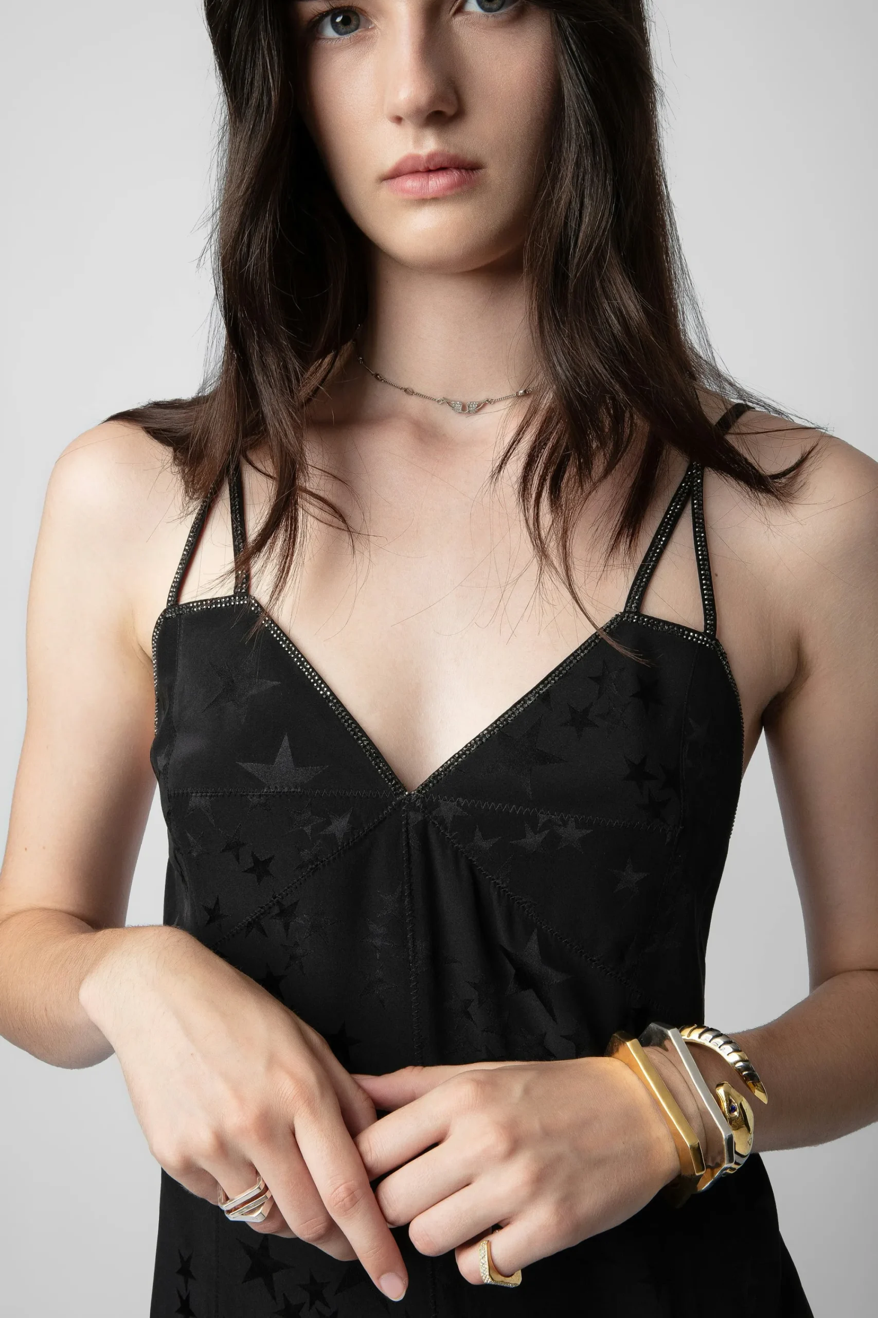 Zadig & Voltaire Robes Et Jupes^Robe En Jacquard De Soie Rohal