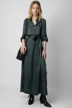 Zadig & Voltaire Robes Et Jupes^Robe En Satin Ritchil