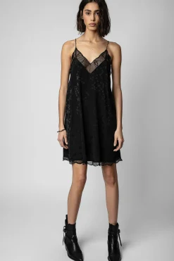 Zadig & Voltaire Robes Et Jupes^Robe En Soie Etoiles Ristyz