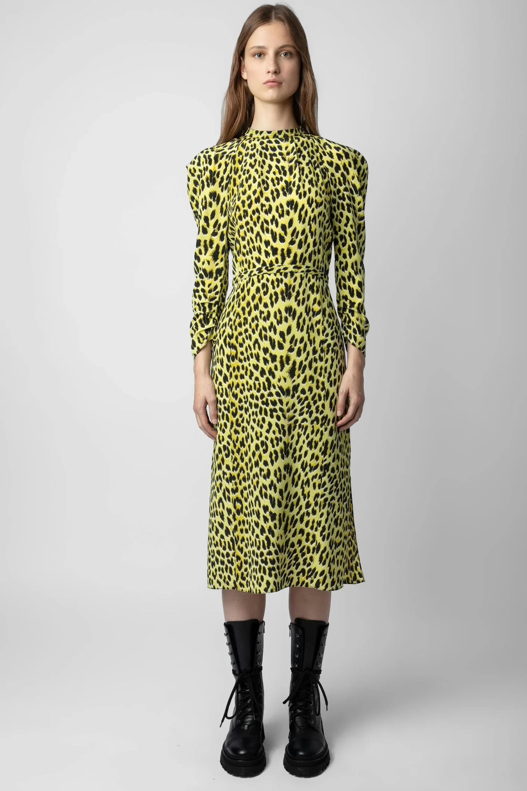 Zadig & Voltaire Robes Et Jupes^Robe En Soie Leopard Racyl