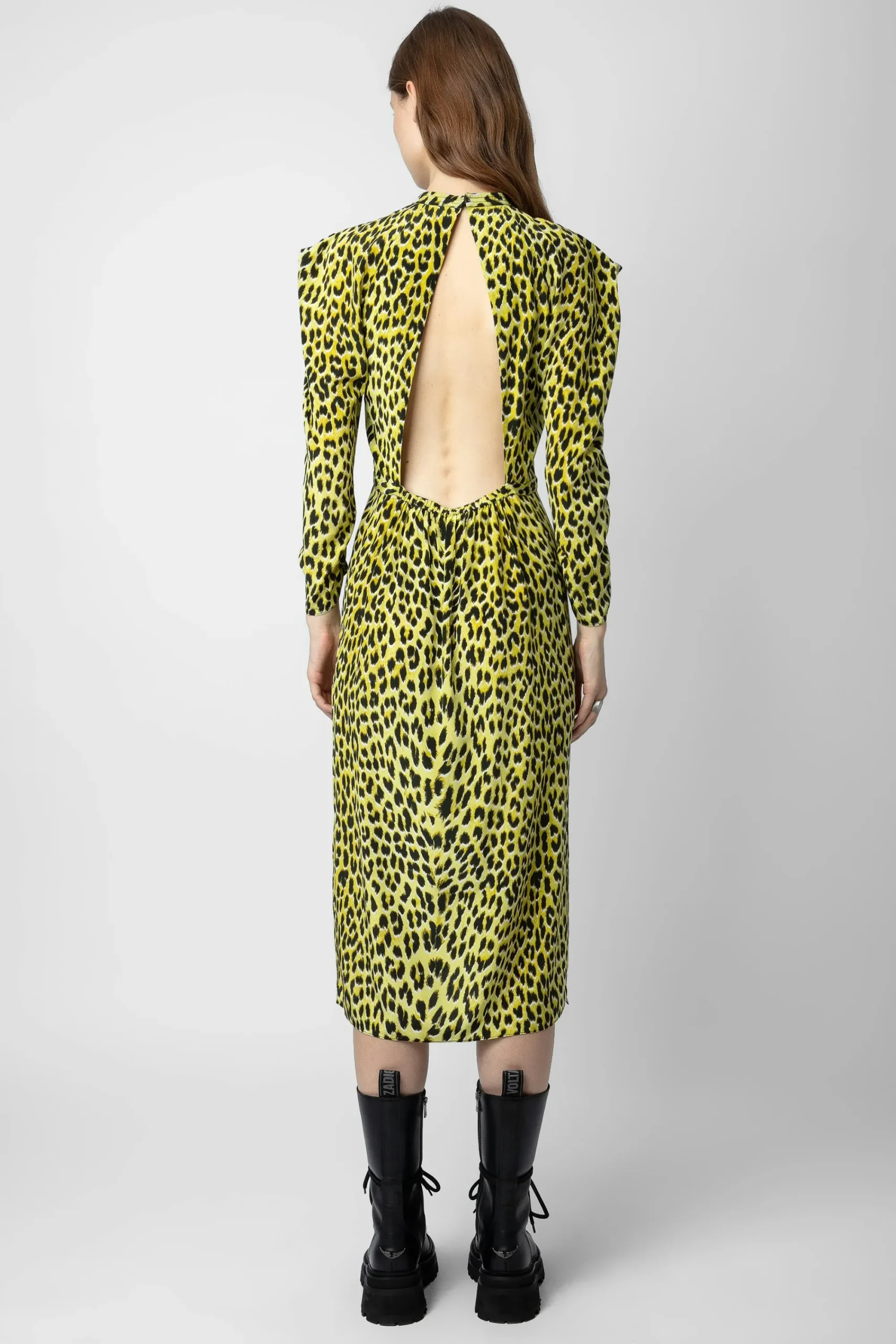 Zadig & Voltaire Robes Et Jupes^Robe En Soie Leopard Racyl