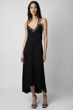 Zadig & Voltaire Robes Et Jupes^Robe En Soie Risty Jac Zv