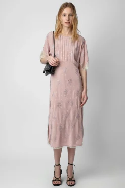 Zadig & Voltaire Robes Et Jupes^Robe Rey En Jacquard De Soie