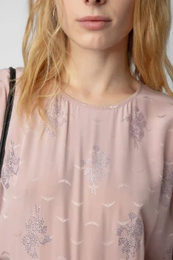 Zadig & Voltaire Robes Et Jupes^Robe Rey En Jacquard De Soie