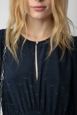 Zadig & Voltaire Robes Et Jupes^Robe Rhodri En Jacquard De Soie