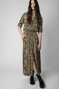 Zadig & Voltaire Robes Et Jupes^Robe Tigre Radiale