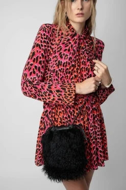 Zadig & Voltaire Sacs À Main^Sac En Peau De Mouton Rock To Go Frenzy