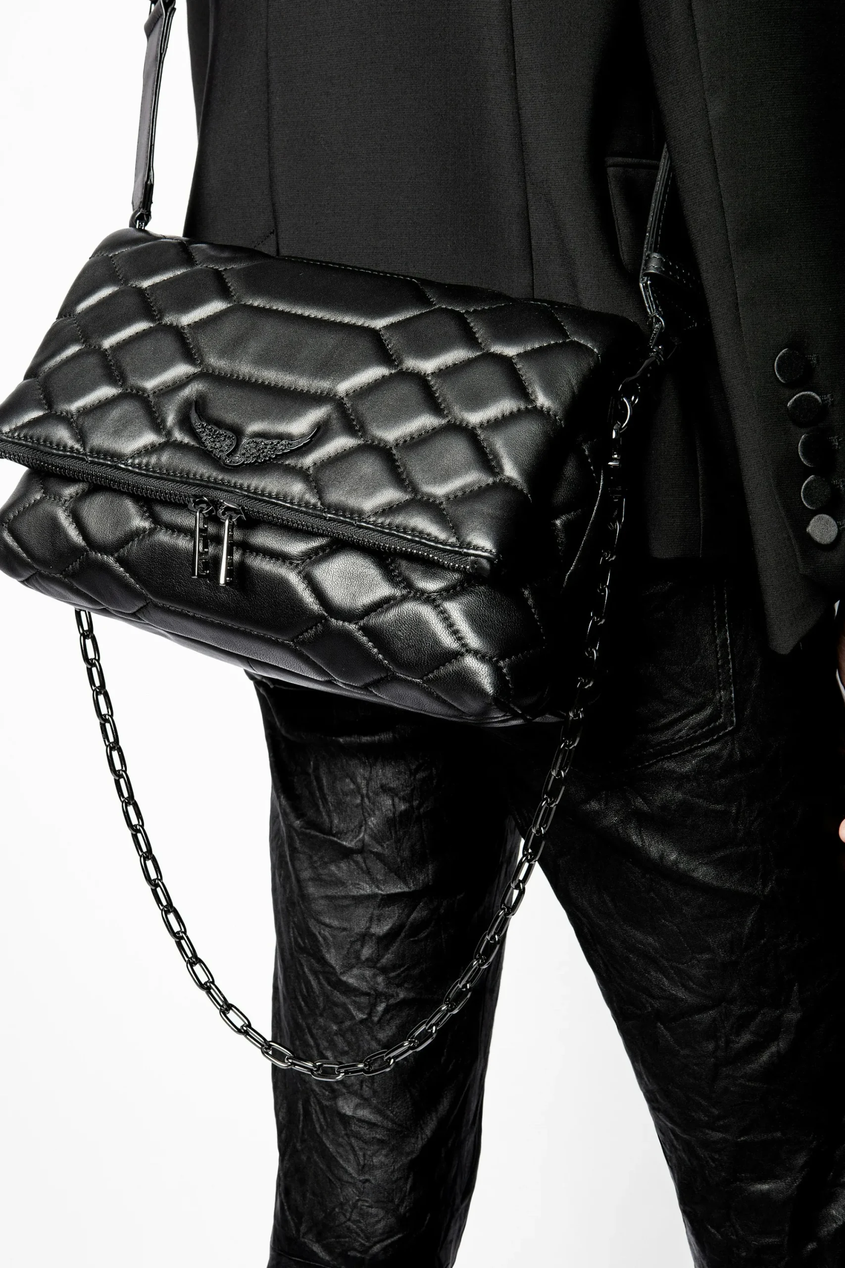 Zadig & Voltaire Sacs A Bandoulière^Sac Matelasse Rocky