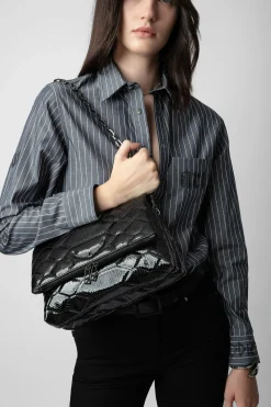 Zadig & Voltaire Sacs A Bandoulière^Sac Matelasse Rocky Glossy Wild