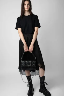 Zadig & Voltaire Sacs A Bandoulière^Sac Ombre En Tricot Rocky Eternal