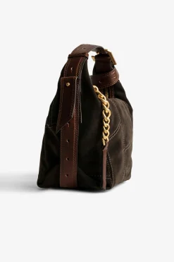 Zadig & Voltaire Sacs À Main^Sac Patchwork En Daim Le Cecilia