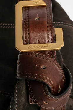 Zadig & Voltaire Sacs À Main^Sac Patchwork En Daim Le Cecilia