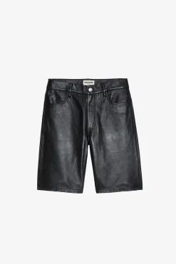 Zadig & Voltaire Pantalons Et Shorts^Short En Cuir Sady