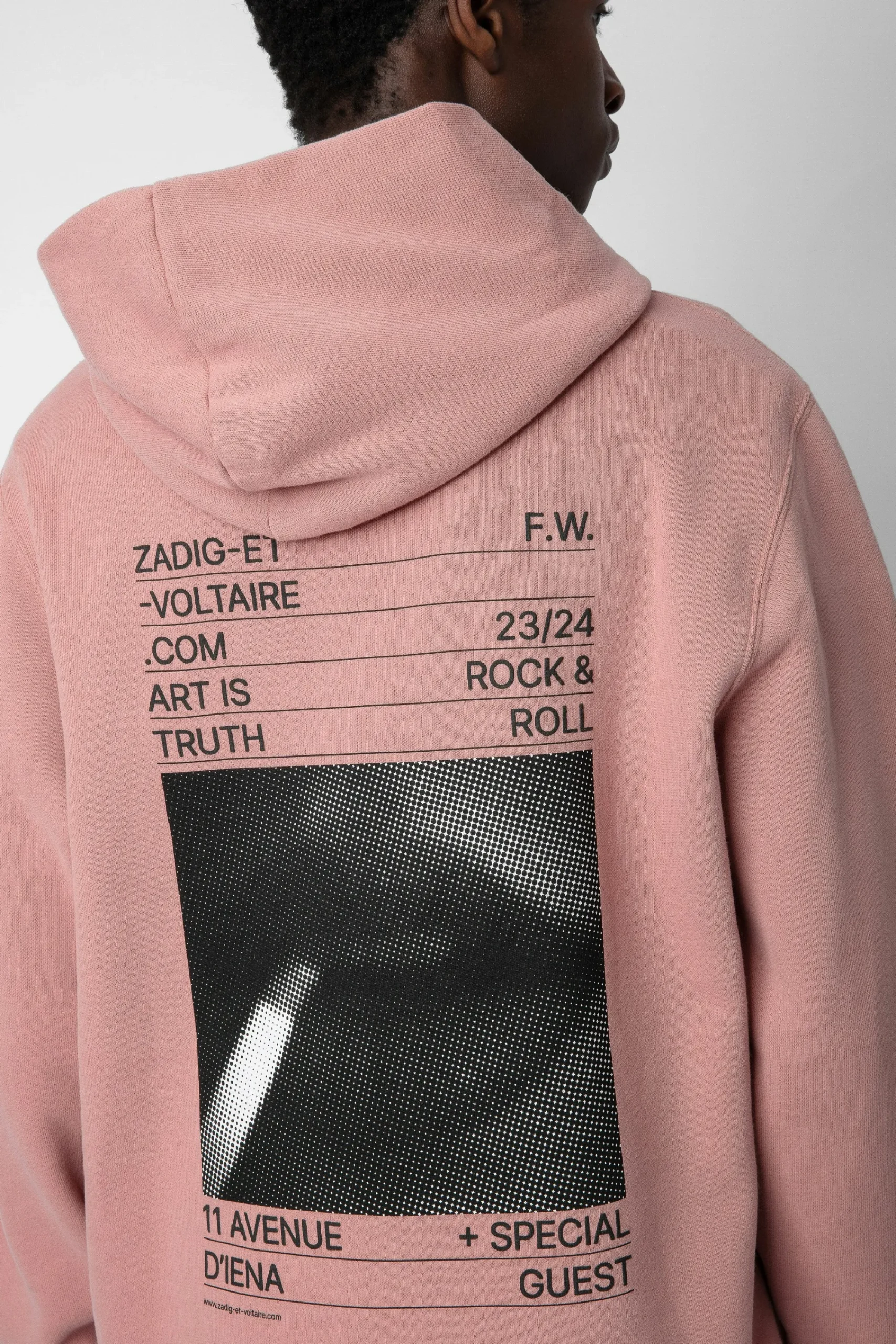 Zadig & Voltaire Sweat-Shirts^Sweat A Capuche A Imprime Photo Sanchi