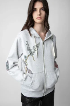 Zadig & Voltaire Sweat-Shirts^Sweat A Capuche Harper A Strass