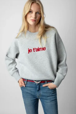 Zadig & Voltaire Sweat-Shirts^Sweat Oscar Je T'Aime