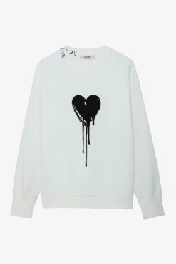 Zadig & Voltaire Sweat-Shirts^Sweat-Shirt Oscar Coeur