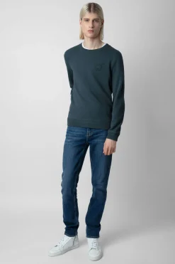 Zadig & Voltaire Sweat-Shirts^Sweat-Shirt Tete De Mort Pierreux