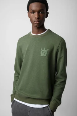 Zadig & Voltaire Sweat-Shirts^Sweat-Shirt Tete De Mort Pierreux