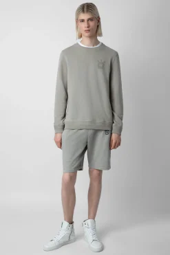 Zadig & Voltaire Sweat-Shirts^Sweat-Shirt Tete De Mort Pierreux