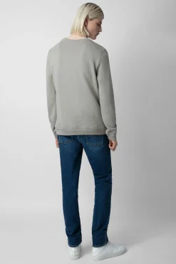 Zadig & Voltaire Sweat-Shirts^Sweat-Shirt Tete De Mort Pierreux