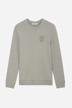 Zadig & Voltaire Sweat-Shirts^Sweat-Shirt Tete De Mort Pierreux