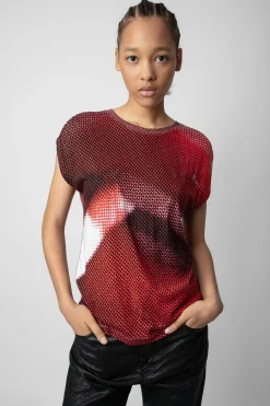 Zadig & Voltaire Unisexe^T-Shirt Adele Bouche