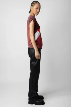 Zadig & Voltaire Unisexe^T-Shirt Adele Bouche