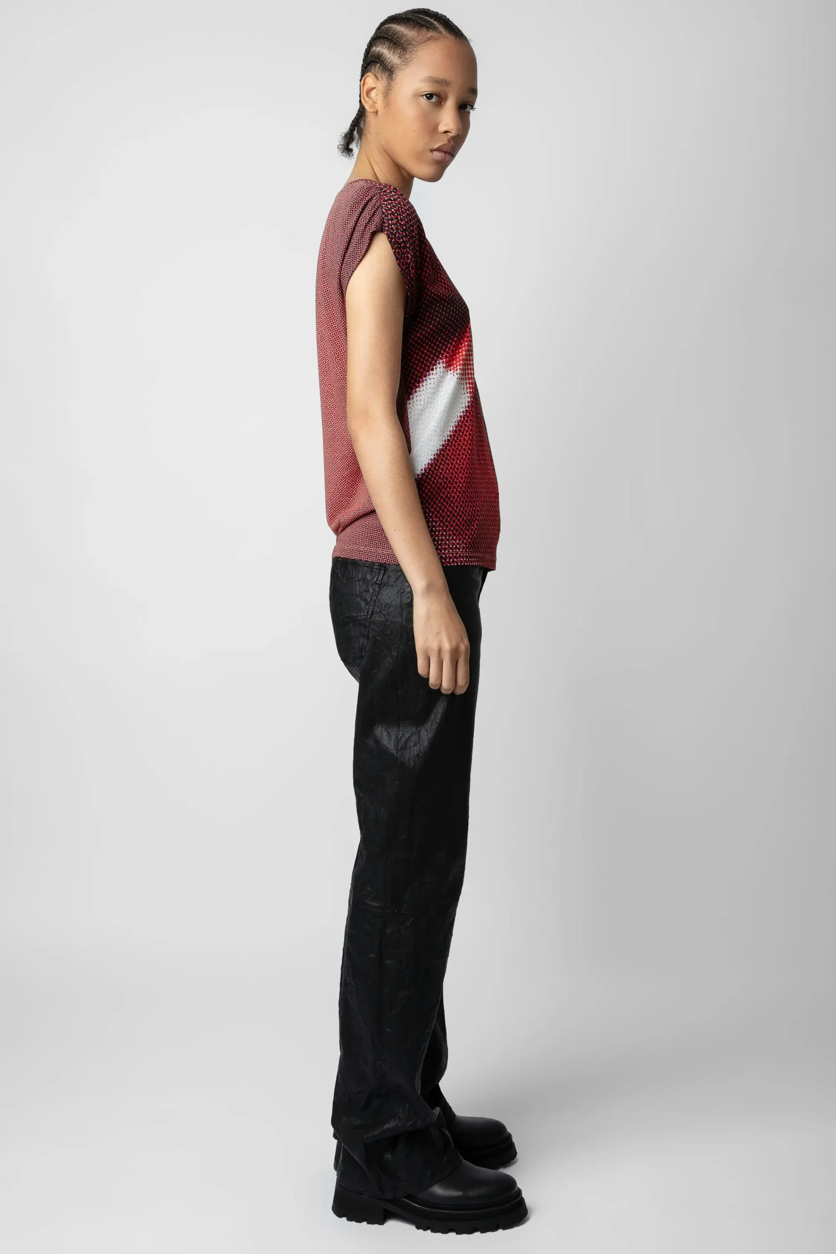 Zadig & Voltaire Unisexe^T-Shirt Adele Bouche