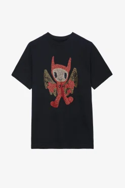 Zadig & Voltaire T-Shirts^T-Shirt Edwin Devil Diamante