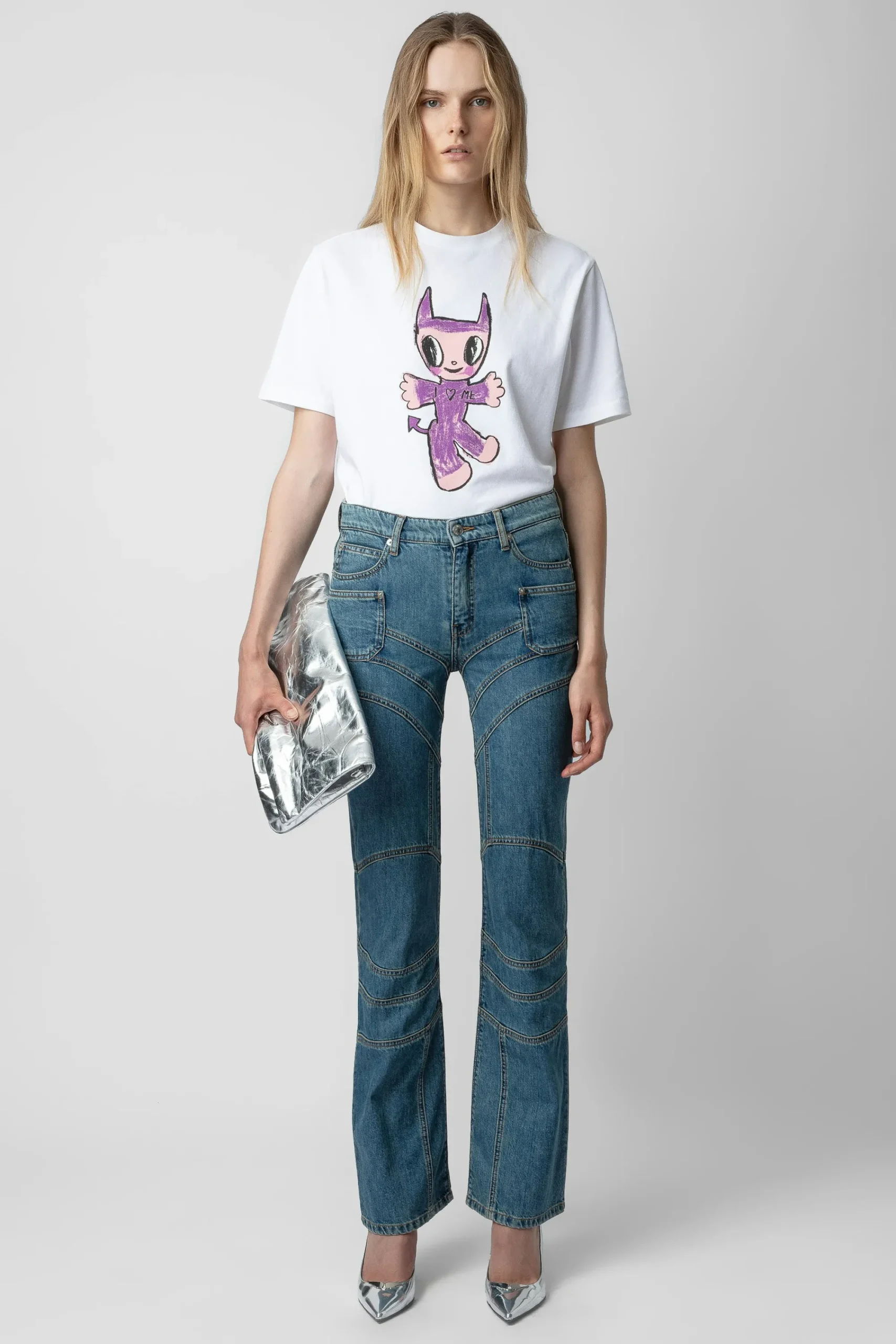 Zadig & Voltaire T-Shirts^T-Shirt Edwin Devil Diamante