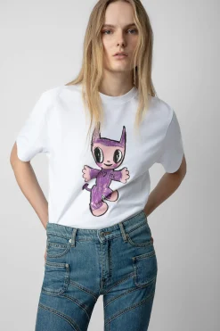 Zadig & Voltaire T-Shirts^T-Shirt Edwin Devil Diamante