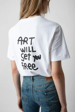 Zadig & Voltaire T-Shirts^T-Shirt Edwin Devil Diamante